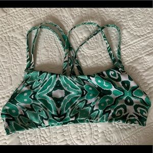 Jolyn Fendrick Top in green print